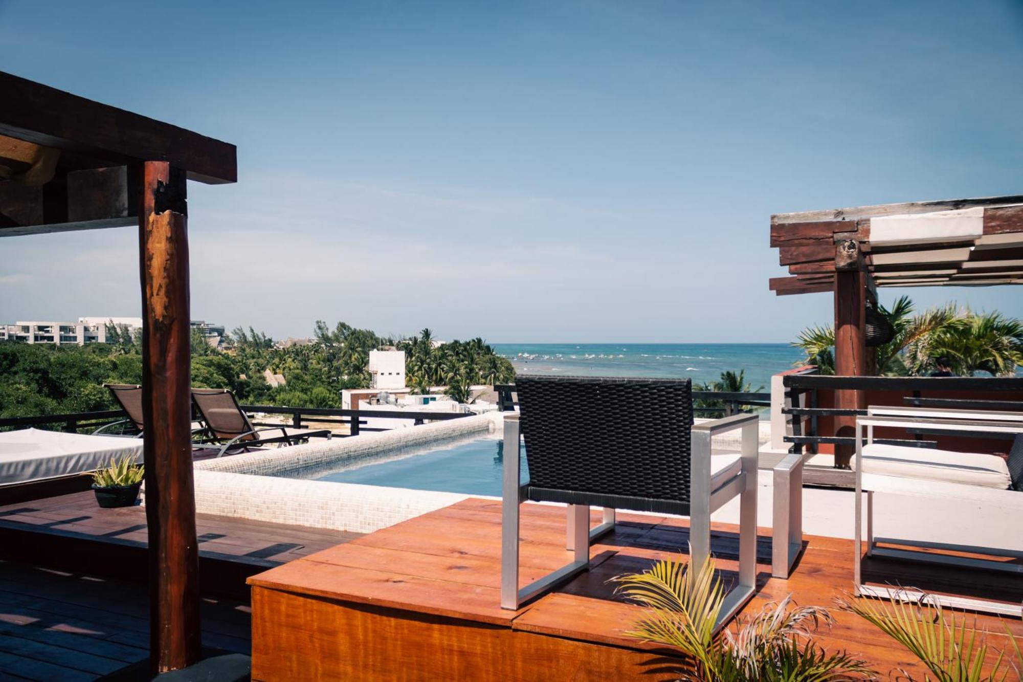 Aldea Thai Beachfront Condos Playa del Carmen Exterior foto